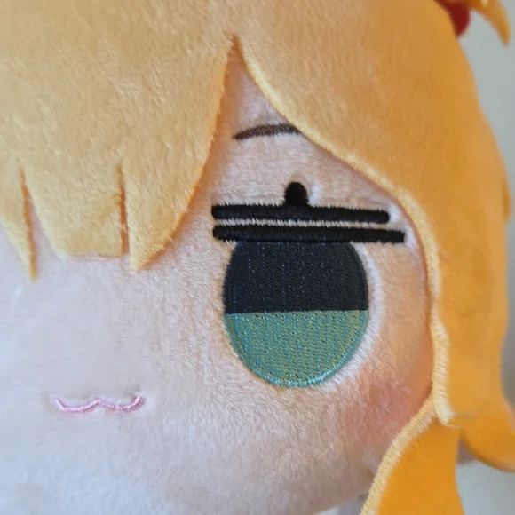 Hololive JP Haato Haachama Nesoberi Laying Down Furyuu Plush Round 1 Exclusive - Picture 11 of 13